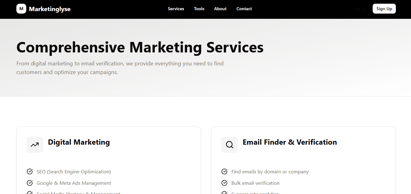 Project MarketingLyze